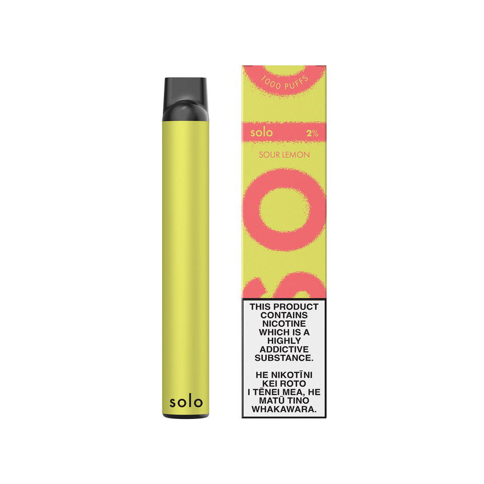 SOLO Single Use Disposable Vape Device 1000 Puffs