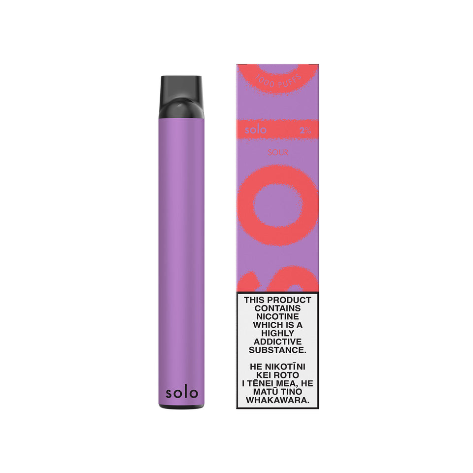 SOLO Single Use Disposable Vape Device 1000 Puffs