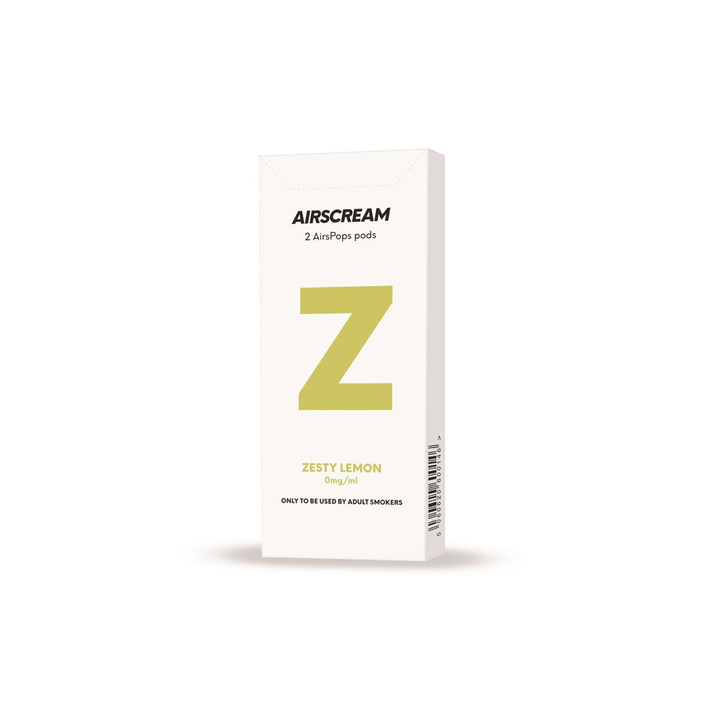 AIRSCREAM AirsPops 1.6ml Pods Zesty Lemon