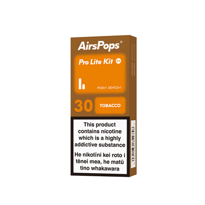 AIRSCREAM AirsPops Pro Lite Kit - Tobacco (Prev. Viginia Toba)