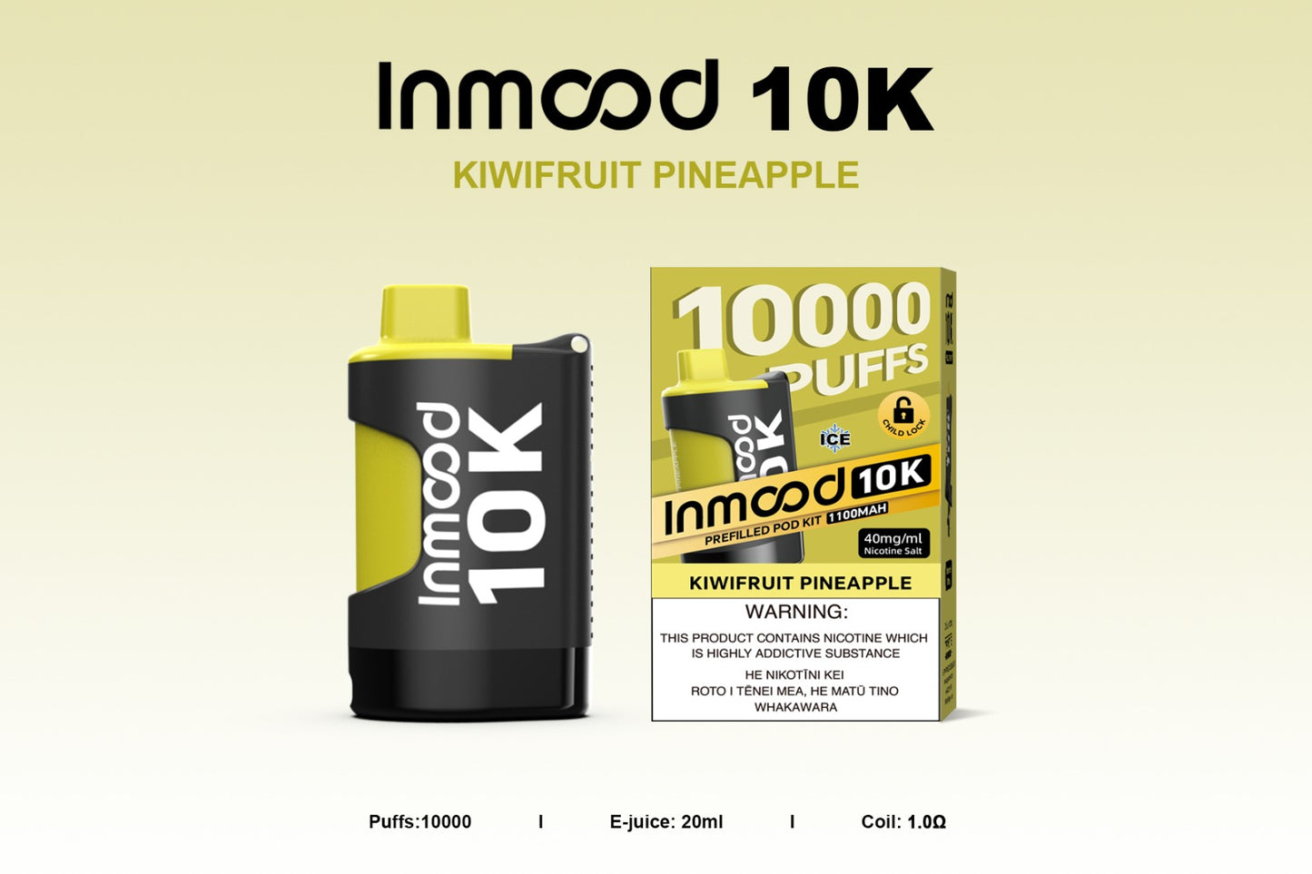 Inmood 10K Closed Pod Vape Kit