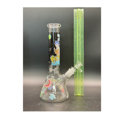 【in-store only】Glass Water Pipe 1244 Glow In Dark H26cm